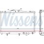 NISSENS 646281 Radiator w/Integrated Transmission Oil Cooler