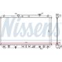 NISSENS 646991 Radiator w/Integrated Transmission Oil Cooler