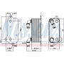 NISSENS 90791 Engine Oil Cooler