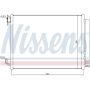 NISSENS 940321 Air Conditioning Condenser/Receiver Drier Assembly