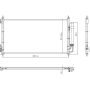 NISSENS 940927 Air Conditioning Condenser