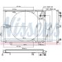 NISSENS 94158 Air Conditioning Condenser