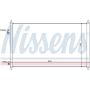 NISSENS 94771 Air Conditioning Condenser