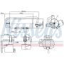 NISSENS 95338 A/C Receiver Drier/Accumulator