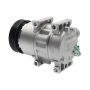 MANDO 10A1086 New OE AC Compressor w/ Clutch & Pre-filled Oil, Direct Replacement