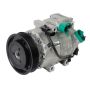 MANDO 10A1102 New OE AC Compressor w/ Clutch & Pre-filled Oil, Direct Replacement