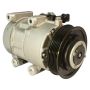 MANDO 10A1400 New OE AC Compressor w/ Clutch & Pre-filled Oil, Direct Replacement