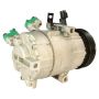 MANDO 10A1421 New OE AC Compressor w/ Clutch & Pre-filled Oil, Direct Replacement