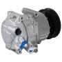MANDO 10A1539 New OE AC Compressor w/ Clutch & Pre-filled Oil, Direct Replacement