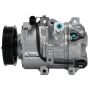 MANDO 10A1545 New OE AC Compressor w/ Clutch & Pre-filled Oil, Direct Replacement