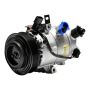 MANDO 10A1568 New OE AC Compressor w/ Clutch & Pre-filled Oil, Direct Replacement