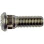 DORMAN 610-244.1 M12-1.50 Serrated Wheel Stud - 14.22mm Knurl, 37mm Length