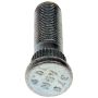 DORMAN 610-378.1 M12-1.25 Serrated Wheel Stud - 14.35mm Knurl, 42mm Length