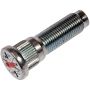 DORMAN 610-569.1 1/2-20 Serrated Wheel Stud - 0.627 In. Knurl, 1.9 In. Length