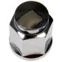 DORMAN 611-071.1 Wheel Nut 1/2-20 Dometop - 13/16 In. Hex, 1-15/32 In. Length