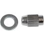 DORMAN 611-104.1 Wheel Nut M12-1.50 Mag , Short - 13/16 In. Hex, 1.452 In. Length