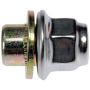 DORMAN 611-211.1 Wheel Nut M12-1.50 Mag - 21mm Hex, 36.5mm Length
