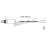 Walker Products 250-21024 Walker Products 250-21024 Oxygen Sensor 1-W Direct Fit Narrow-Band