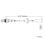 Walker Products 250-21027 Walker Products 250-21027 Oxygen Sensor 1-W Direct Fit Narrow-Band
