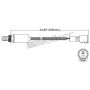 Walker Products 250-21033 Walker Products 250-21033 Oxygen Sensor 1-W Direct Fit Narrow-Band