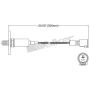 Walker Products 250-21056 Walker Products 250-21056 Oxygen Sensor 1-W Direct Fit W/Flange