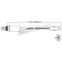 Walker Products 250-21070 Walker Products 250-21070 Oxygen Sensor 1-W Direct Fit Narrow-Band