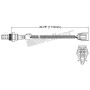 Walker Products 250-22004 Walker Products 250-22004 Oxygen Sensor 2-W Direct Fit Narrow-Band
