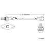 Walker Products 250-22055 Walker Products 250-22055 Oxygen Sensor 2-W Direct Fit W/Flange