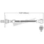 Walker Products 250-22057 Walker Products 250-22057 Oxygen Sensor 2-W Direct Fit W/Flange