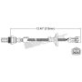 Walker Products 250-22061 Walker Products 250-22061 Oxygen Sensor 2-W Direct Fit Narrow-Band