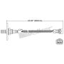 Walker Products 250-22062 Walker Products 250-22062 Oxygen Sensor 2-W Direct Fit W/Flange