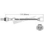 Walker Products 250-22064 Walker Products 250-22064 Oxygen Sensor 2-W Direct Fit Narrow-Band