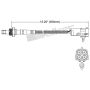Walker Products 250-23004 Walker Products 250-23004 Oxygen Sensor 3-W Direct Fit Narrow-Band