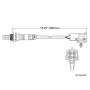 Walker Products 250-23004 Walker Products 250-23004 Oxygen Sensor 3-W Direct Fit Narrow-Band