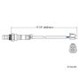 Walker Products 250-23088 Walker Products 250-23088 Oxygen Sensor 3-W Direct Fit Narrow-Band