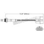 Walker Products 250-23121 Walker Products 250-23121 Oxygen Sensor 3-W Direct Fit Narrow-Band