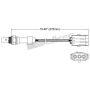 Walker Products 250-23501 Walker Products 250-23501 Oxygen Sensor 3-W Titania