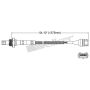 Walker Products 250-23827 Walker Products 250-23827 Oxygen Sensor 3-W Direct Fit Narrow-Band
