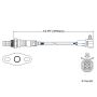 Walker Products 250-24051 Walker Products 250-24051 Oxygen Sensor 4-W Direct Fit W/Flange