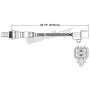 Walker Products 250-24235 Walker Products 250-24235 Oxygen Sensor 4-W Direct Fit Narrow-Band