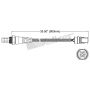 Walker Products 250-24468 Walker Products 250-24468 Oxygen Sensor 4-W Direct Fit Narrow-Band