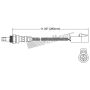 Walker Products 250-24749 Walker Products 250-24749 Oxygen Sensor 4-W Direct Fit Narrow-Band