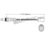 Walker Products 250-24989 Walker Products 250-24989 Oxygen Sensor 4-W Direct Fit Narrow-Band