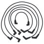 Walker Products 924-1586 ThunderCore PRO 924-1586 Spark Plug Wire Set