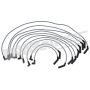 Walker Products 924-2024 ThunderCore PRO 924-2024 Spark Plug Wire Set