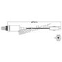 Walker Products 932-11036 Walker Products 932-11036 Oxygen Sensor 1-W Direct Fit Narrow-Band