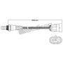 Walker Products 932-14060 Walker Products 932-14060 Oxygen Sensor 4-W Direct Fit Narrow-Band