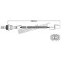 Walker Products 932-32003 Walker Products 932-32003 Oxygen Sensor 2-W Direct Fit