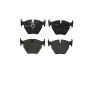 Brembo KT04467 Brembo low-met brake pad and UV coated vented  brake disc kit