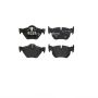 Brembo KT04043 Brembo low-met brake pad and UV coated vented  brake disc kit